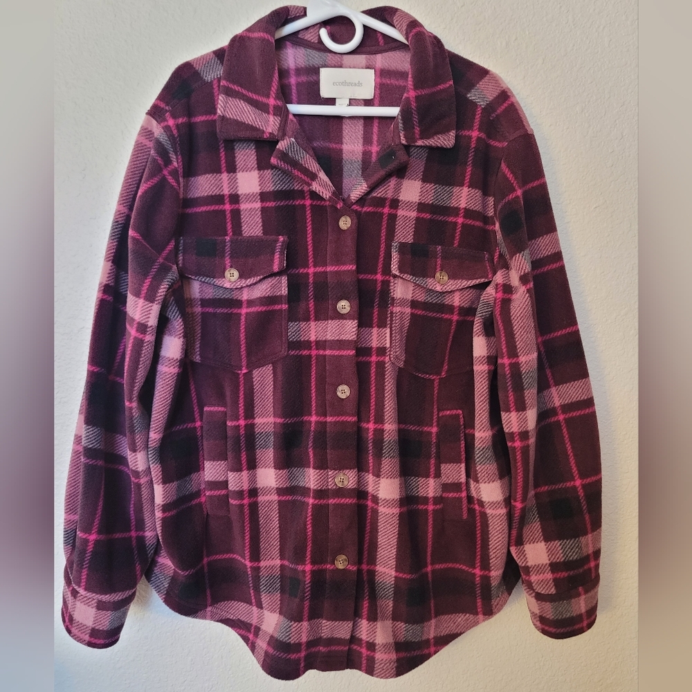 Fleece Shirt Jacket XL